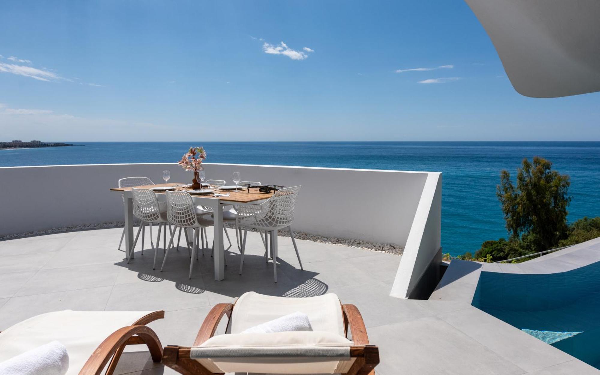 Вилла Rentitspain Casa Acantilado Салобрения Экстерьер фото
