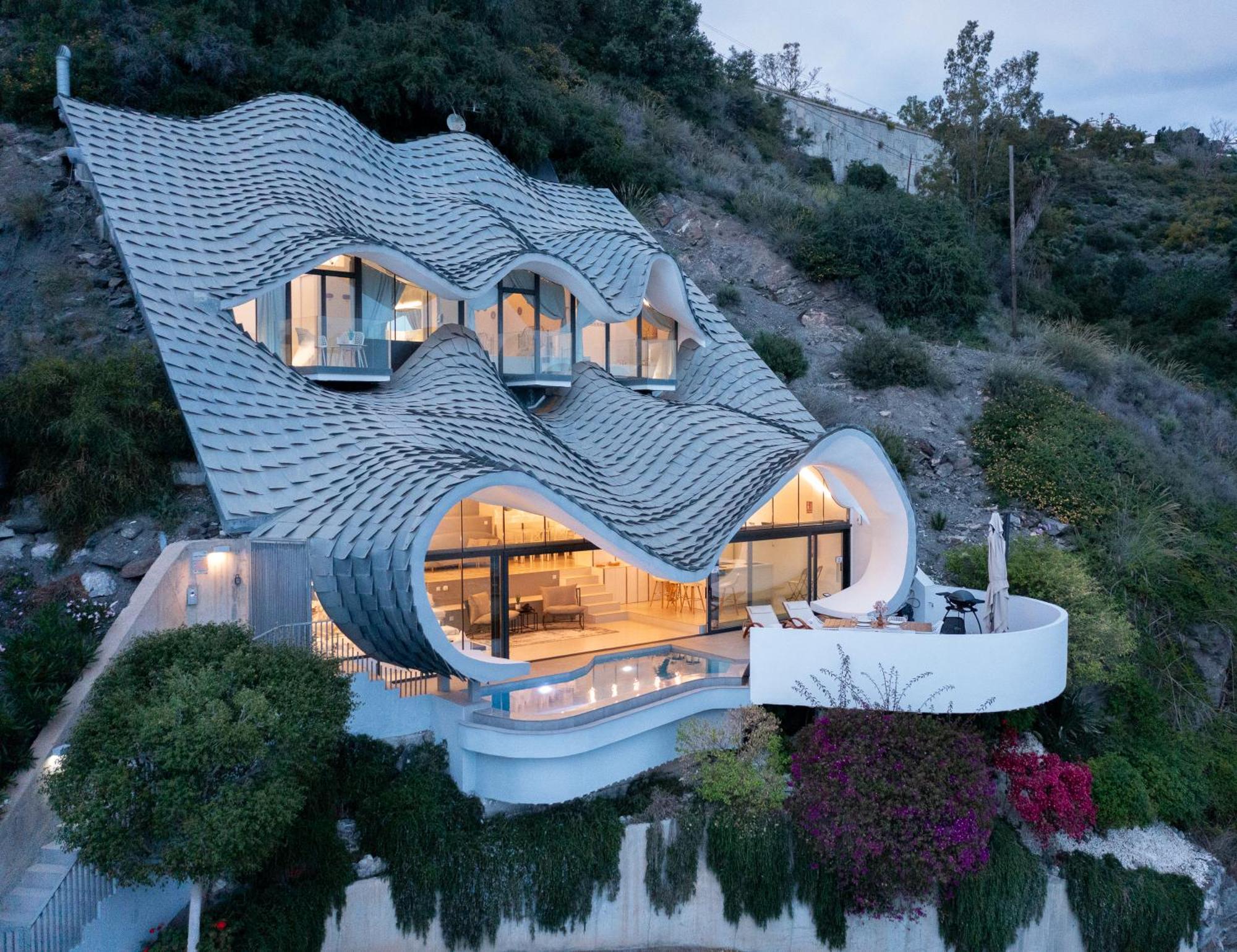 Вилла Rentitspain Casa Acantilado Салобрения Экстерьер фото