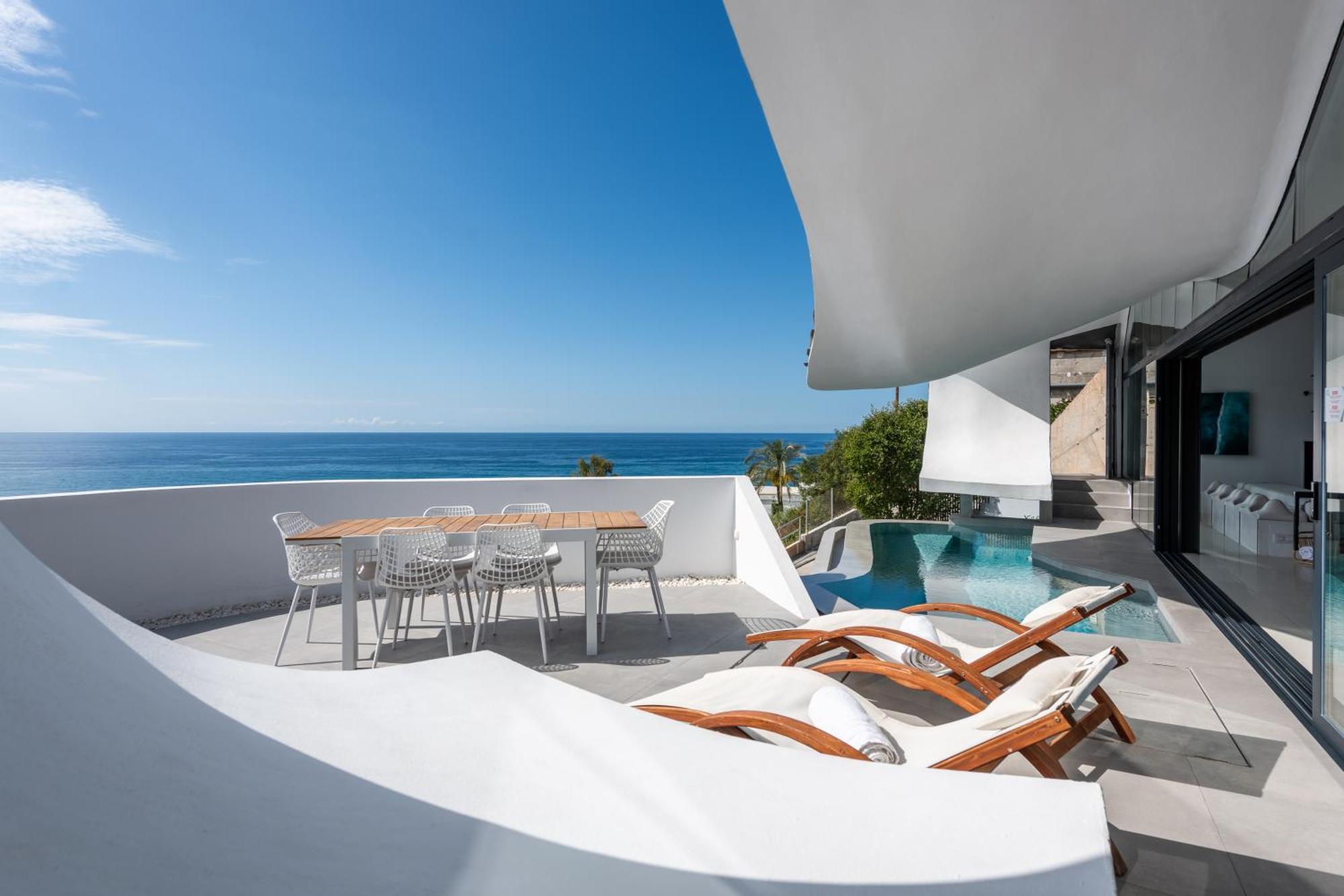 Вилла Rentitspain Casa Acantilado Салобрения Экстерьер фото
